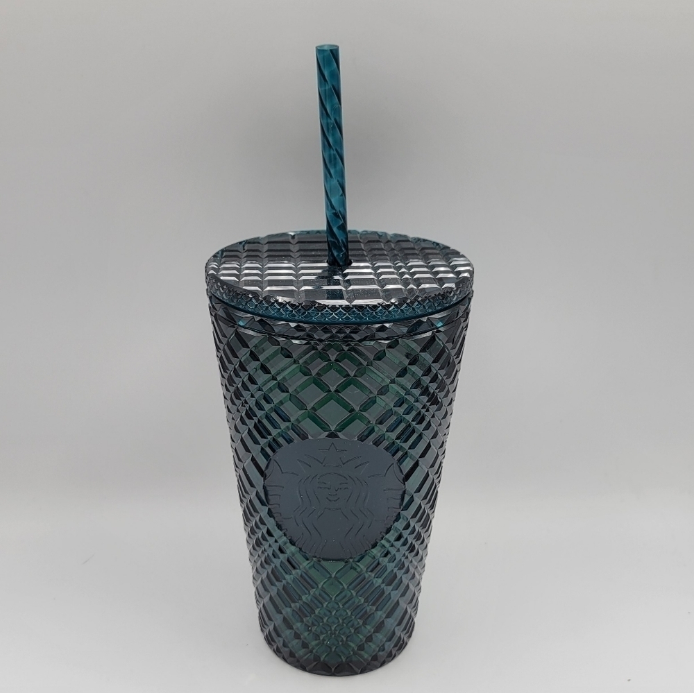 Starbucks Jeweled Green Grande 16 oz Tumbler 2021 Holiday
